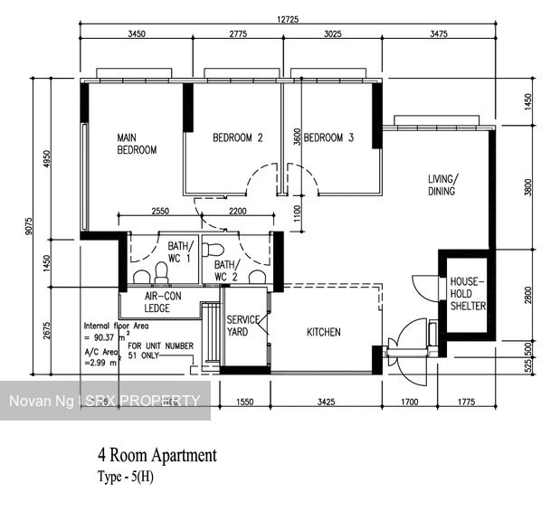 Blk 691D Admiralty Flora (Woodlands), HDB 4 Rooms #532708451